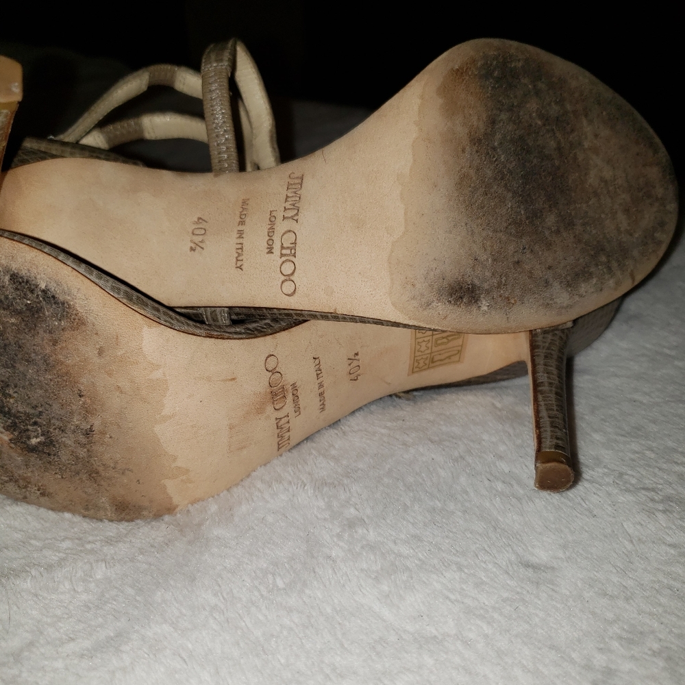 Beautiful Jimmy Choo strappy sandals - Picture 4 of 5
